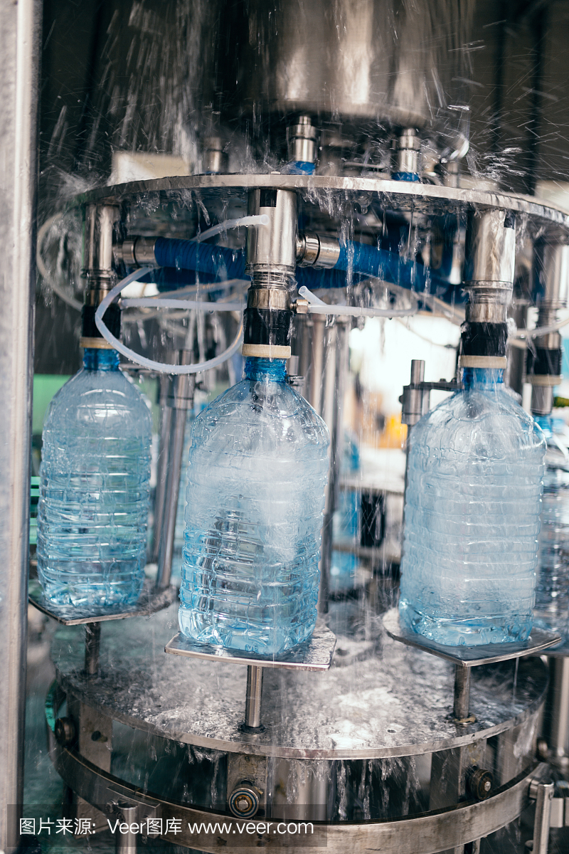 净化和水瓶装工厂
