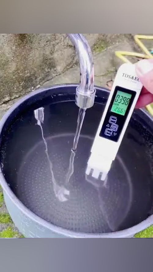 先检测下家里的自来水,不行我一定要装净水器了 健康饮水 携带方便
